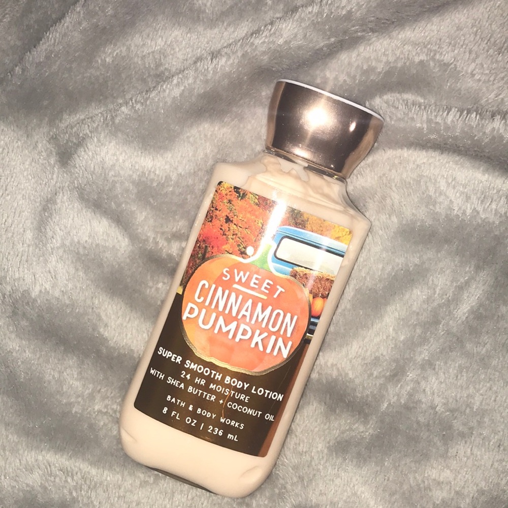 Sweet cinnamon pumpkin body lotion